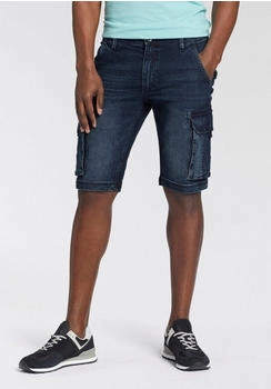 H.I.S Jeans Cargobermudas blau dunkelblau 23771251-34