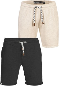 Indicode Hose 'Eddy' beige schwarz