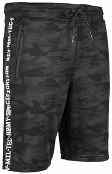 Mil Tec Gymshort schwarz