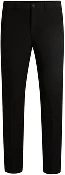 Hugo Boss Slim-Fit Hose aus wasserabweisendem Stretch-Gewebe 50534303 schwarz Hugo Boss Slim-Fit Hose aus wasserabweisendem Stretch-Gewebe 50534303 schwarz