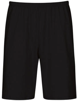 Trigema Straight Fit Bermuda schwarz
