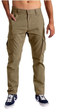 Blauer Hafen Cargohose Lässige lockere Arbeitshose Taschen khaki