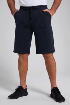 JP 1880 Sweat-bermuda elastisch Black Slate 6XL