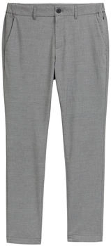 Tom Tailor Ultralight Travis Slim Chino Hose grey black grindle (1044723)