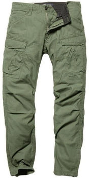 Vintage Industries Slimfit Cargohose Lester Pants olive