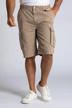 JP 1880 Cargo-Bermuda Pockets Regular Fit gerades Bein sand