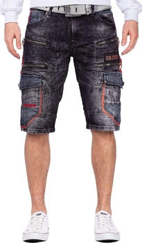 Cipo & Baxx Shorts BA-CK224 schwarz