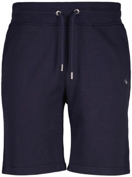GANT Regular Shield Sweat Shorts blau schwarz