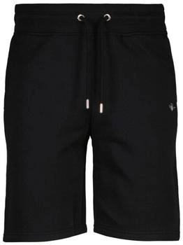 GANT Regular Shield Sweat Shorts schwarz