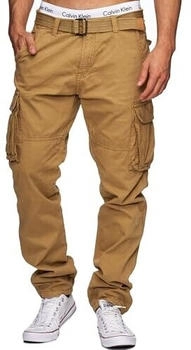 Indicode William Cargohose baumwolle Taschen Amber