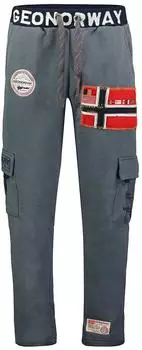 Geographical Norway Cargo Short Sommer Bermuda Kurze Hose navy