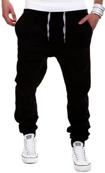 behype Chinohose LUKE schwarz