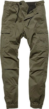 Vintage Industries Chino Hose Vince Cargo Jogger olive