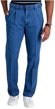 Haggar Freizeithose gedämpfte stonewash