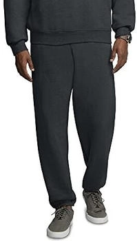 Fruit of the Loom Eversoft Fleece Trainingshose schwarz meliert