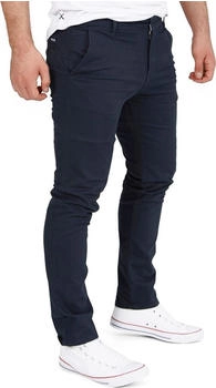 WOTEGA Glenn Herren Chino Slim Fit Hosen dunkelblau