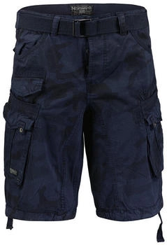 Geographical Norway Cargobermudas 1043 navy camo