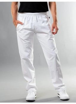 Trigema Jerseyhose aus 100% Baumwolle weiß