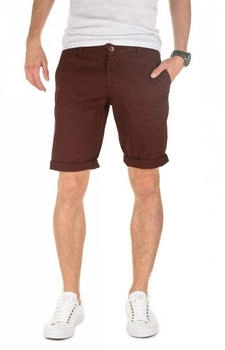 WOTEGA Chino Shorts Penta rot bitter chocolate