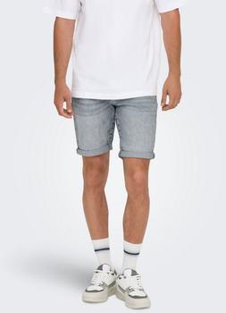 Only & Sons Shorts grey denim Only & Sons Shorts grey denim