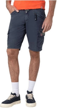 Timezone Cargo Bermuda Shorts RYKERTZ Regular Fit blau grün beige