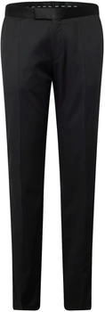 Hugo Boss Bügelfalten-Hose 'H-Genius-Tux' schwarz