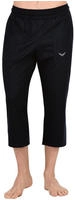 Trigema Jerseyhose TRIGEMA 3/4 Freizeithose (1-tlg) schwarz 4XL