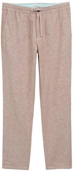 Tom Tailor Regular Chino Hose mit Leinenanteil mocha brown chambray (1044716_37203)