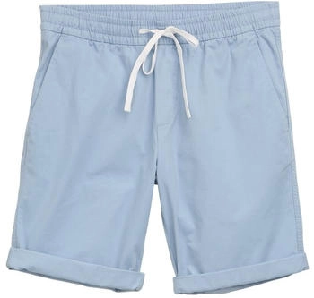Tom Tailor Denim Regular Shorts mit Gummibund aus Baumwolle dusty aquamarine blue (1044832_15723)