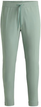 Hugo Boss Tapered-Fit Hose aus wasserabweisendem Stretch-Gewebe - Style T_Flex 50534313 Hellgrün