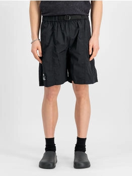 Alpha Industries Nylon Cargo Shorts schwarz