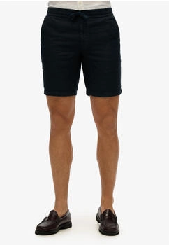 Superdry merchant linen short eclipse navy