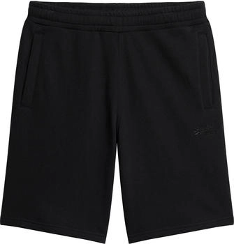 Superdry Sweatshorts baumwolle schwarz