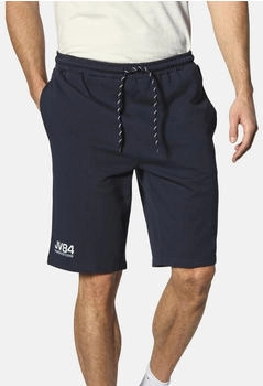 Jan Vanderstorm Sweatbermuda blau schwarz