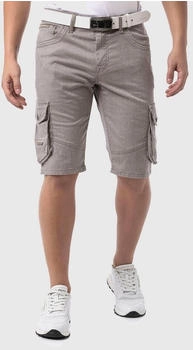 Cipo & Baxx Stoffhose im Streifen-Look grau