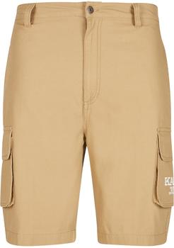 Karl Kani Retro Washed Cargo Shorts Sand