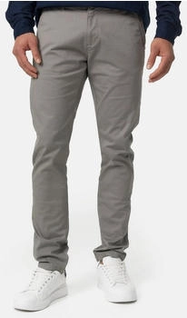 Indicode Chinohose Cherry 98% Baumwolle 2% Elasthan lt grau