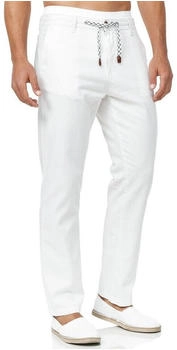 Indicode Veneto Stoffhose offwhite