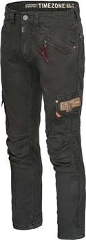 Timezone Cargohose blau-graphit