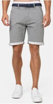 Indicode Bourchier Chino Shorts 98% Baumwolle dk grey
