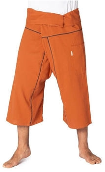Panasiam Fisherman Pants Stripe-Design braun