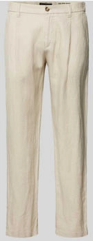 Marc O'Polo Osby Jogger Leinenhose beige