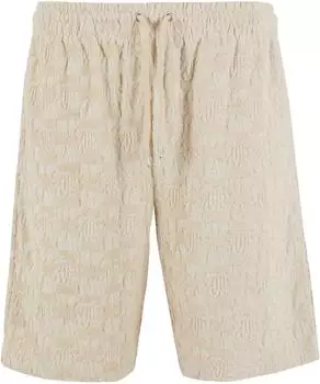 Karl Kani Relaxed Fit Sweatshorts 'Terry' beige