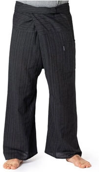Panasiam Wellnesshose Lini bequeme Unisex Wickelhose schwarz