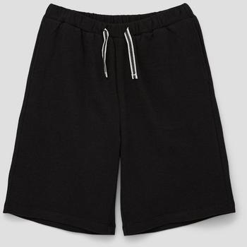 s.Oliver Wide Leg Hose mit Tunnelzug schwarz 2145819.9999.