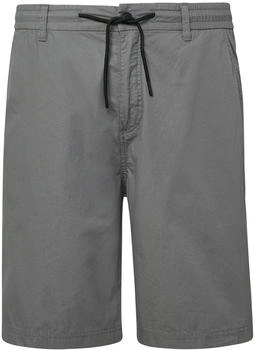 s.Oliver Detroit: Chino-Bermuda im Relaxed Fit mit Elastikbund grau 2166889.9467.