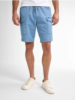 Petrol Industries Jogging-Shorts Finway pale blau schwarz