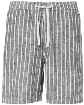 s.Oliver Detroit: Strukturierte Bermuda im Relaxed Fit blau 2164497.58G2.