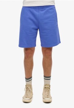 Superdry M7110427A Logo-Strickshorts Essential blau