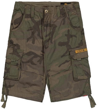 Alpha Industries Shorts Jet Short Camo dark olive camo